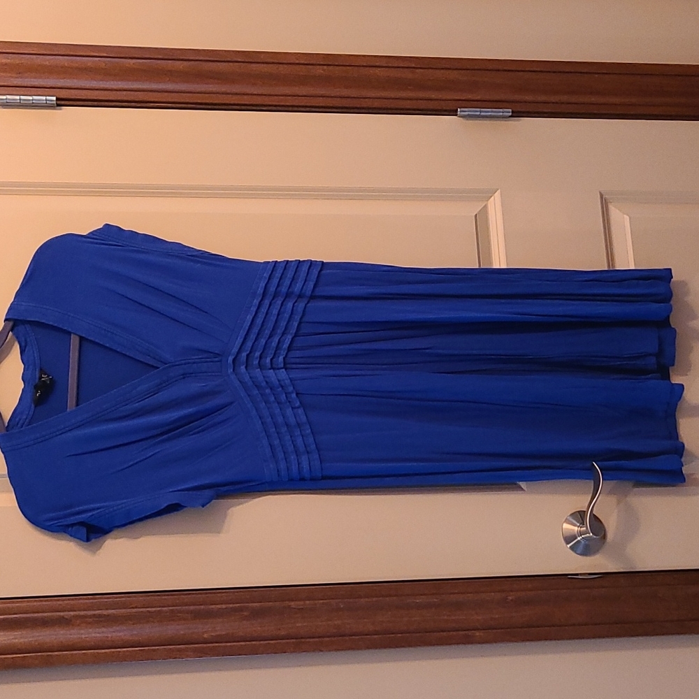 Women's size L George blue dress